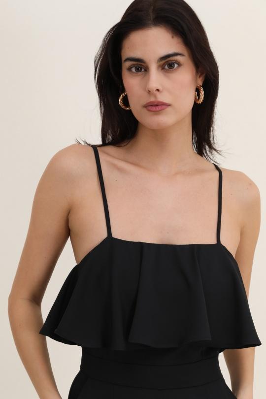 Combinaisons Femme Noir Daphnea 5352 Efashion Paris