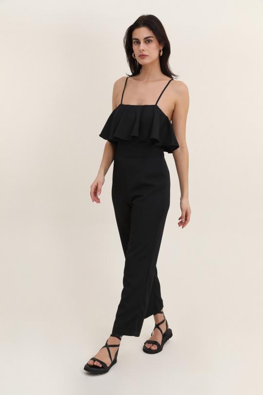 Combinaisons Femme Noir Daphnea 5352 Efashion Paris