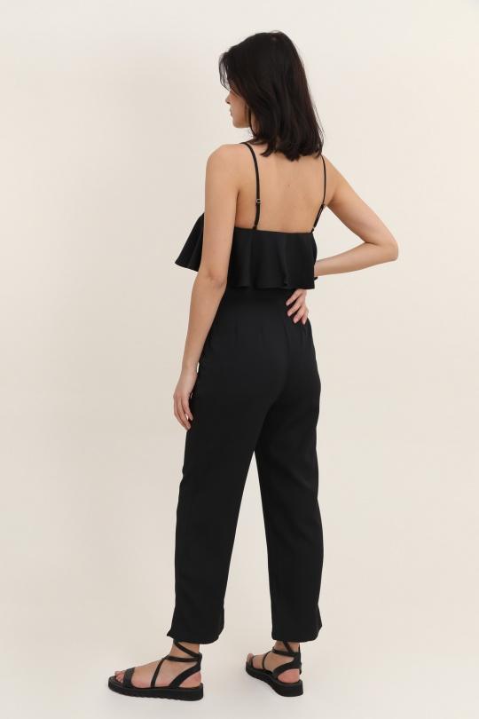 Combinaisons Femme Noir Daphnea 5352 Efashion Paris