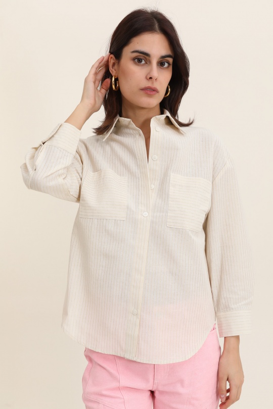 Shirts Women Gold Daphnea 31636 Efashion Paris