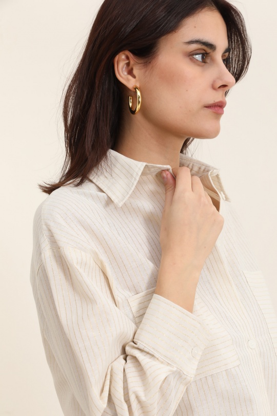 Chemises Femme Doré Daphnea 31636 Efashion Paris