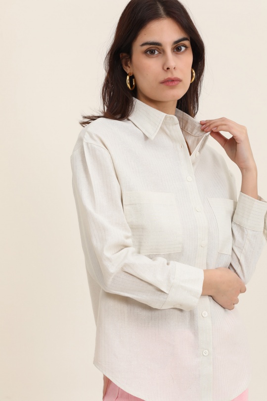 Chemises Femme Doré Daphnea 31636 Efashion Paris