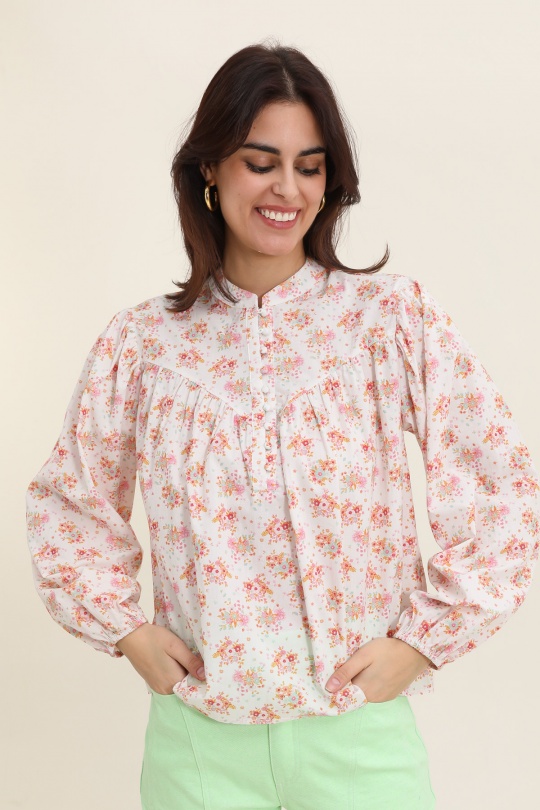 Blouses Women Pink Daphnea 31652 Efashion Paris