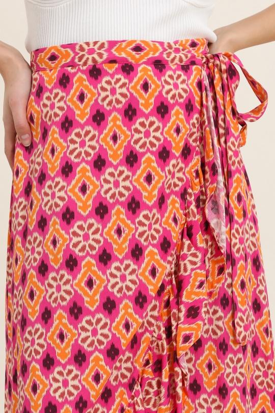 Jupes Femme Fuschia Daphnea 31702 Efashion Paris