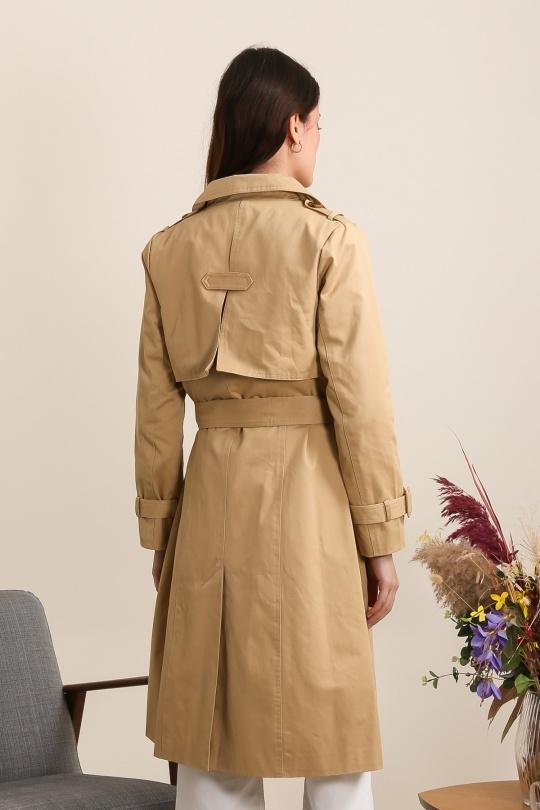 Trenchs Femme Beige Daphnea 3208 Efashion Paris