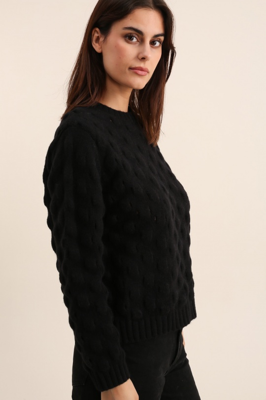 Pulls Femme Noir Daphnea A1380 Efashion Paris