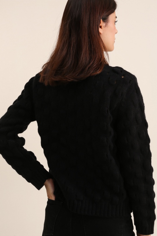 Pulls Femme Noir Daphnea A1380 Efashion Paris