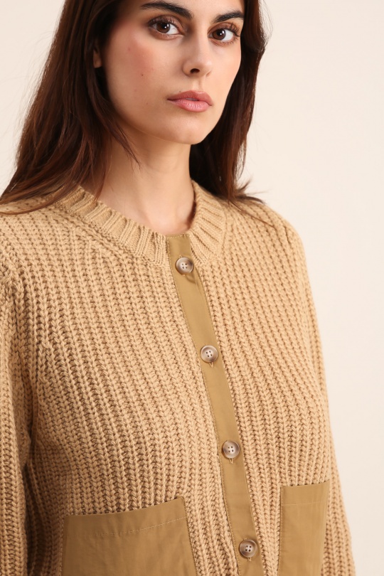 Gilets Femme Camel Daphnea A1396 Efashion Paris