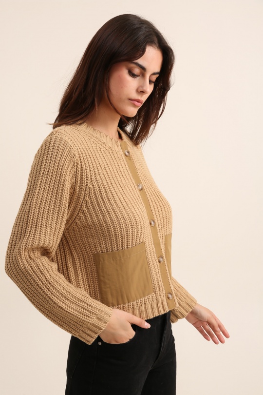 Gilets Femme Camel Daphnea A1396 Efashion Paris