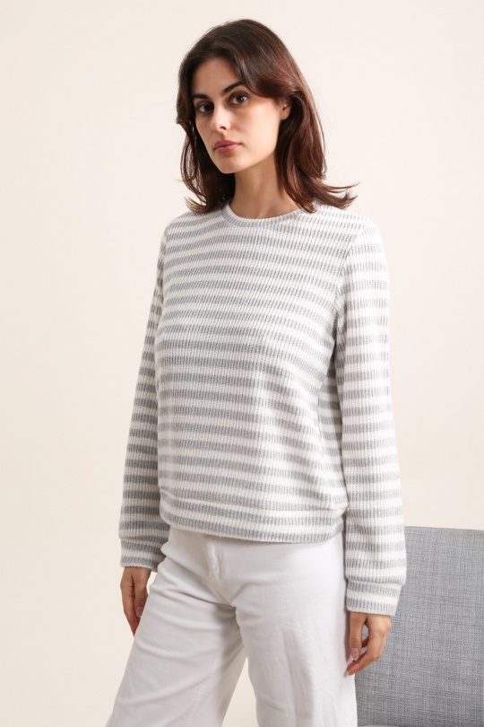 Pulls Femme Gris Daphnea 31889 Efashion Paris