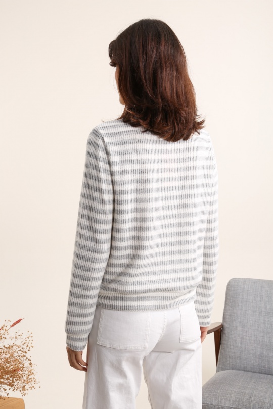 Pulls Femme Gris Daphnea 31889 Efashion Paris