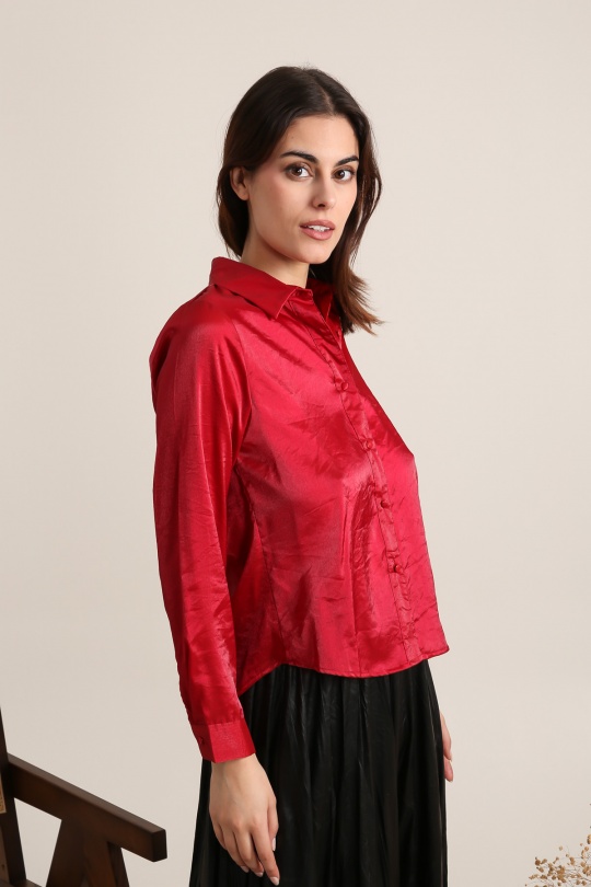 Chemises Femme Vert Daphnea 5279 Efashion Paris