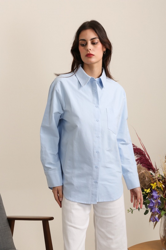 Shirts Women Light blue Daphnea 31899 Efashion Paris