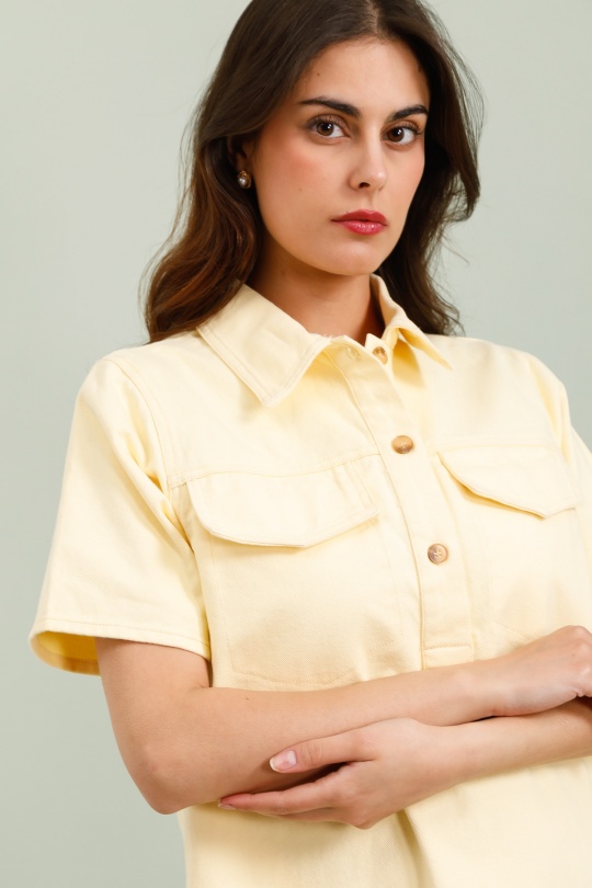 Robes courtes Femme Noir Daphnea 5381 Efashion Paris