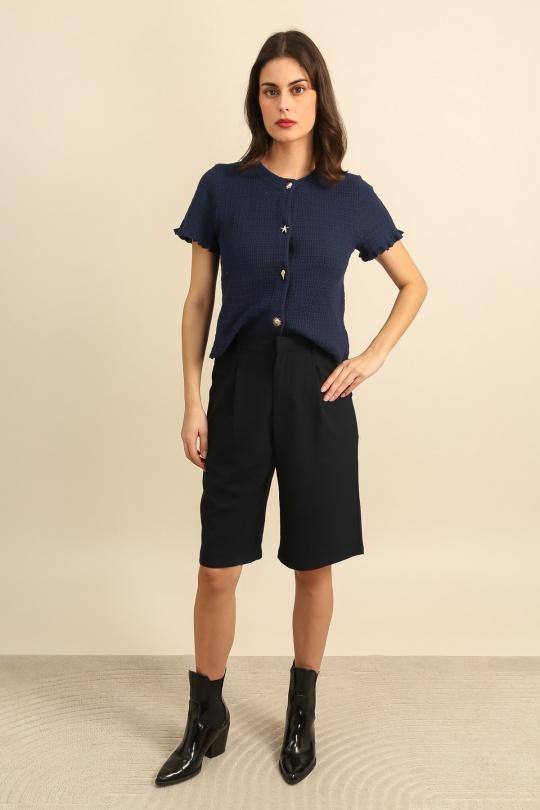 Shorts Femme Rouge Daphnea 32181 Efashion Paris