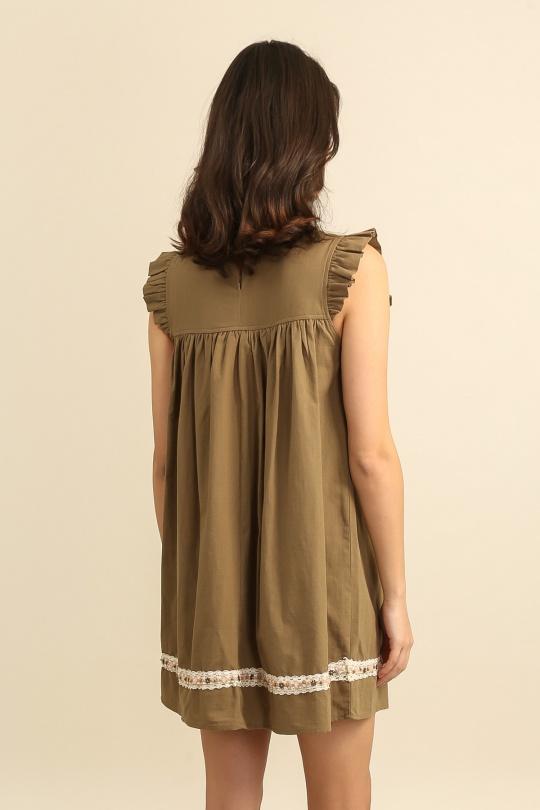 Robes courtes Femme Beige Daphnea 32150 Efashion Paris