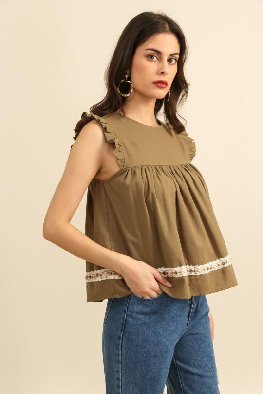 Tops Femme Camel Daphnea 32139 Efashion Paris