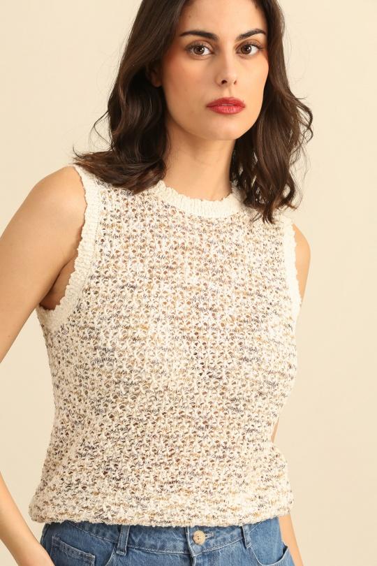 Tops Femme Camel Daphnea A1586 Efashion Paris