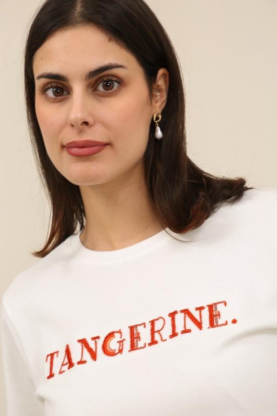 T-shirts Femme Blanc Daphnea 32195 Efashion Paris