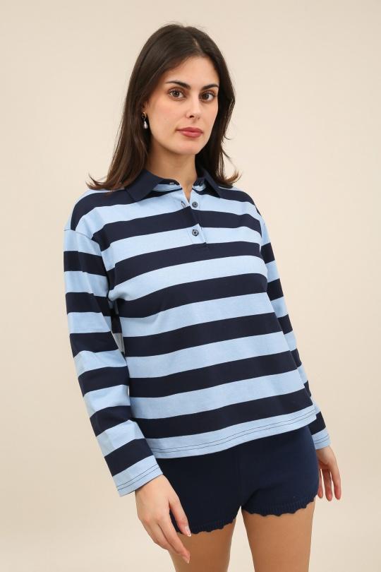 Sweats Femme Marine Daphnea 32208 Efashion Paris