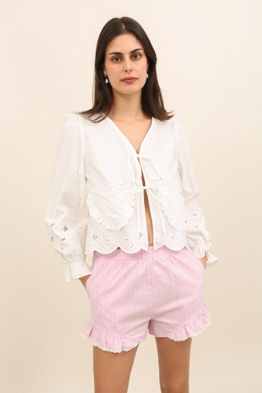 Tops Mujer White Daphnea 32196 Efashion Paris