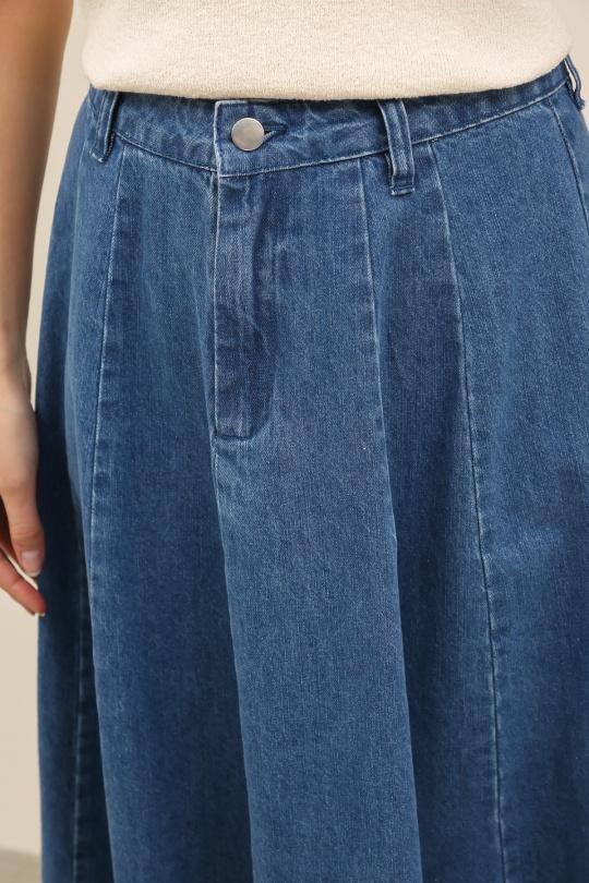 Jupes Femme Bleu foncé Daphnea 5992 Efashion Paris
