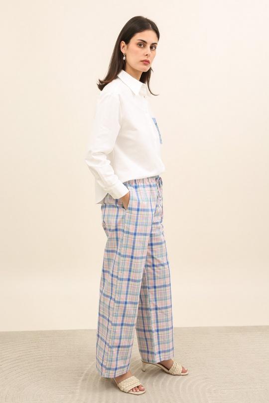 Pantalones Mujer Blue Daphnea 32127 Efashion Paris