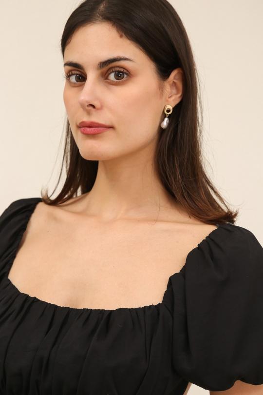 Vestidos cortos Mujer Green Daphnea 6027 Efashion Paris