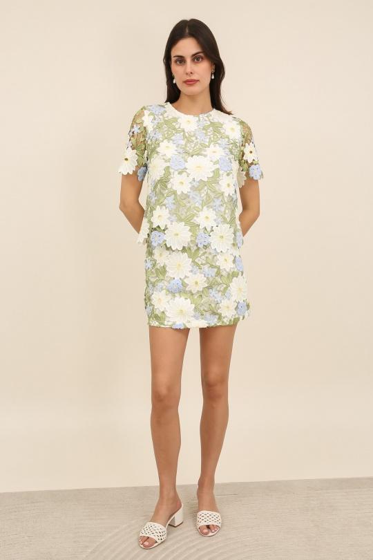 Faldas Mujer White Daphnea 6031 Efashion Paris