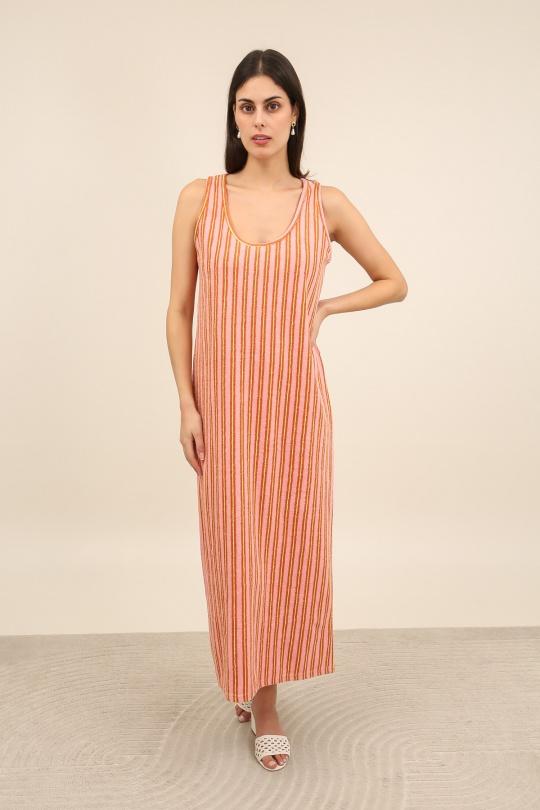 Vestidos largos Mujer White Daphnea 32156 Efashion Paris