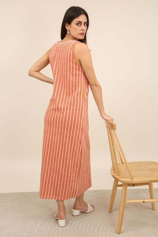 Vestidos largos Mujer White Daphnea 32156 Efashion Paris