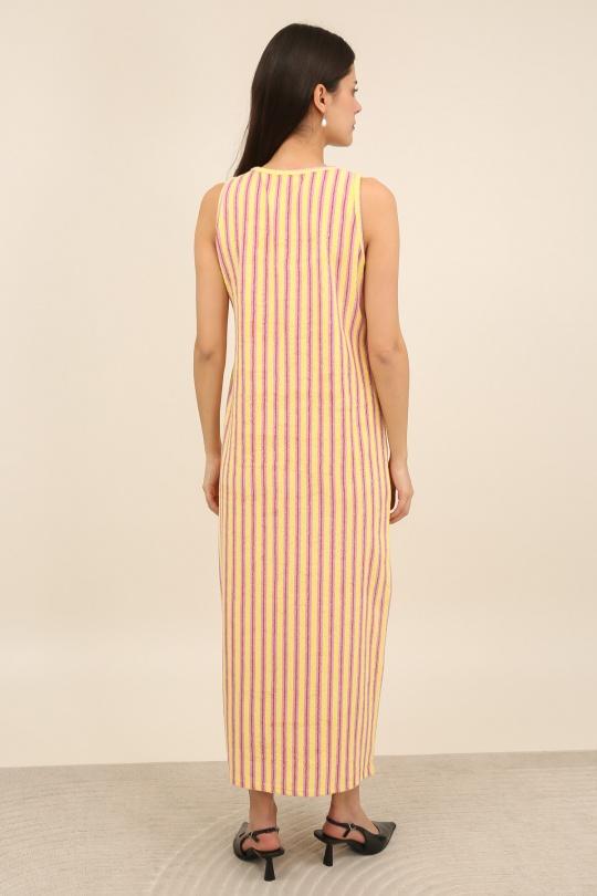 Vestidos largos Mujer White Daphnea 32156 Efashion Paris