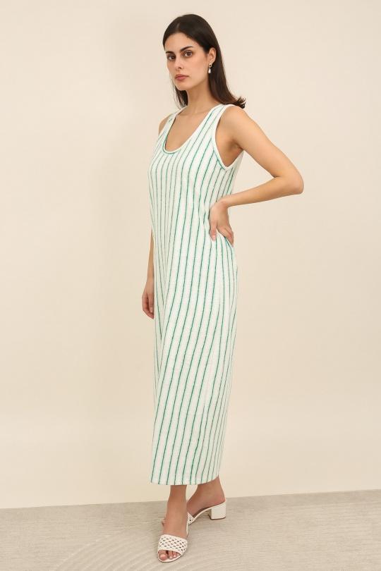 Vestidos largos Mujer White Daphnea 32156 Efashion Paris