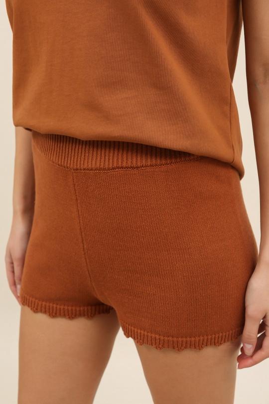 Shorts Femme Rouge Daphnea A1583 Efashion Paris