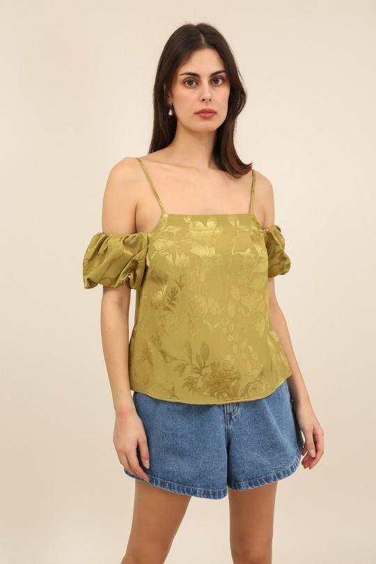 Tops Femme Rouille Daphnea 32170 Efashion Paris