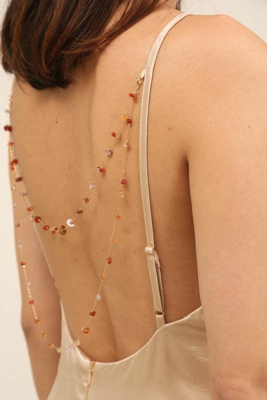 Robes longues Femme Noir Daphnea 6059 Efashion Paris