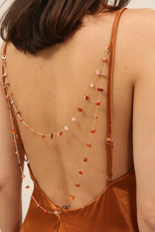 Robes longues Femme Noir Daphnea 6059 Efashion Paris