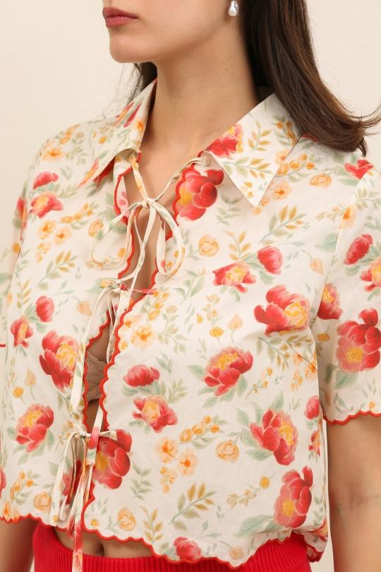 Tops Femme Beige Daphnea 6063 Efashion Paris