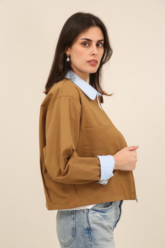 Vestes  Femme Beige Daphnea 32179 Efashion Paris