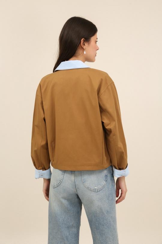 Vestes  Femme Beige Daphnea 32179 Efashion Paris