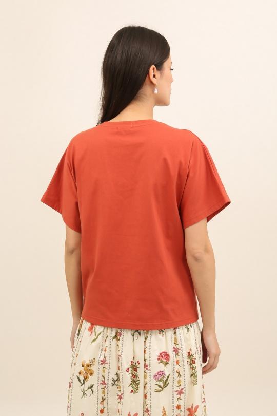 T-shirts Femme Vert Daphnea 32190 Efashion Paris
