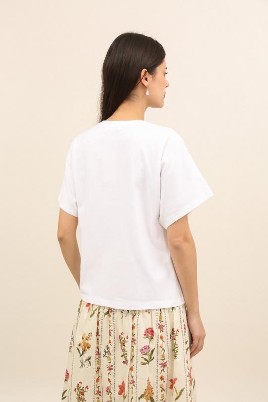 T-shirts Femme Vert Daphnea 32190 Efashion Paris