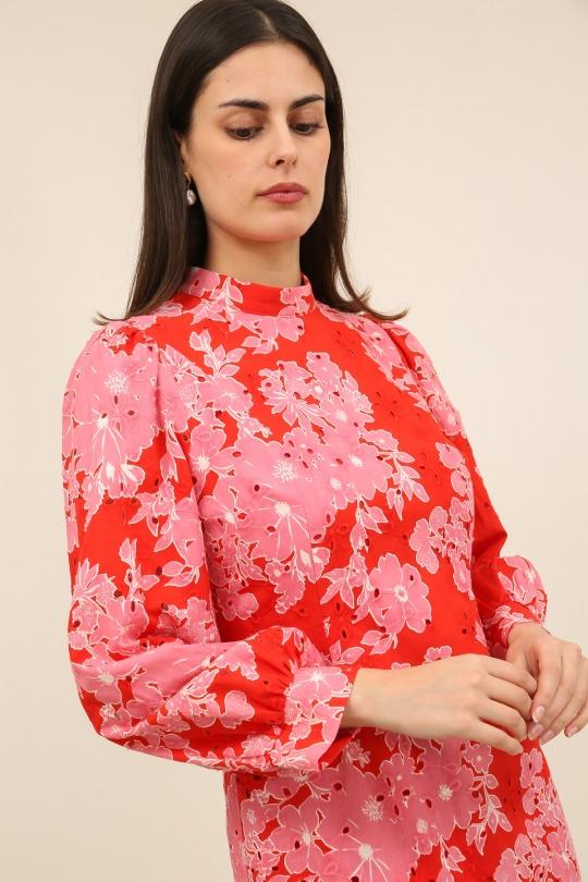 Vestidos cortos Mujer Red Daphnea 32205 Efashion Paris