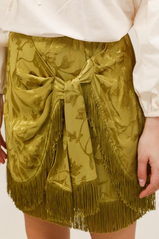 Jupes Femme Vert Daphnea 32171 Efashion Paris