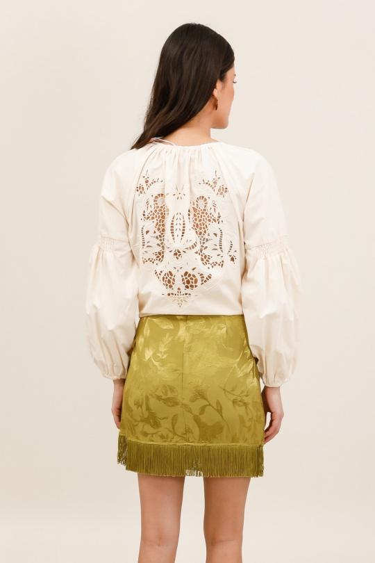 Jupes Femme Vert Daphnea 32171 Efashion Paris