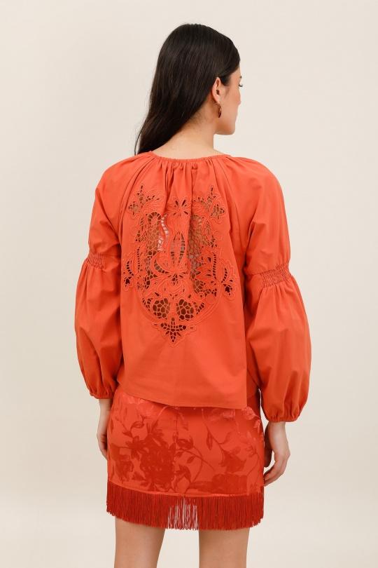 Blouses Femme Beige Daphnea 6078 Efashion Paris