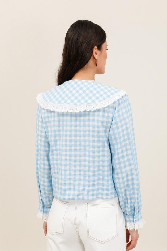 Chemises Femme Rouge Daphnea 6081 Efashion Paris