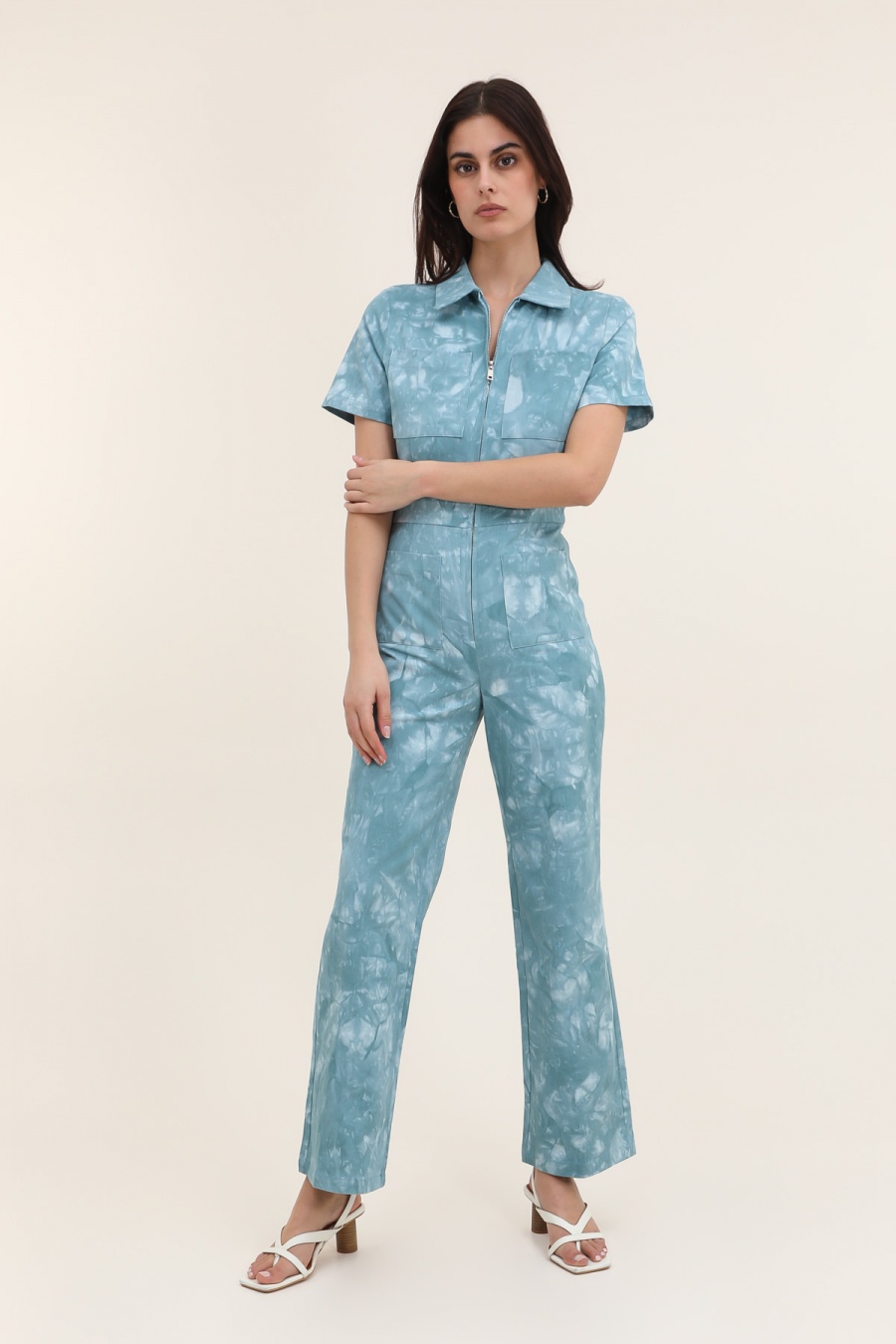 Combinaisons Femme Vert Daphnea 5356 #c Efashion Paris