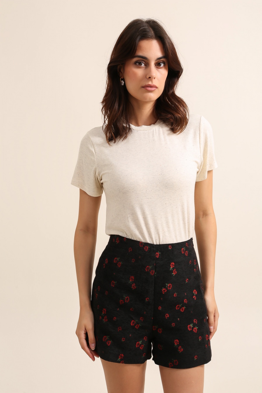 T-shirts Femme Blanc Daphnea 31837 #c Efashion Paris