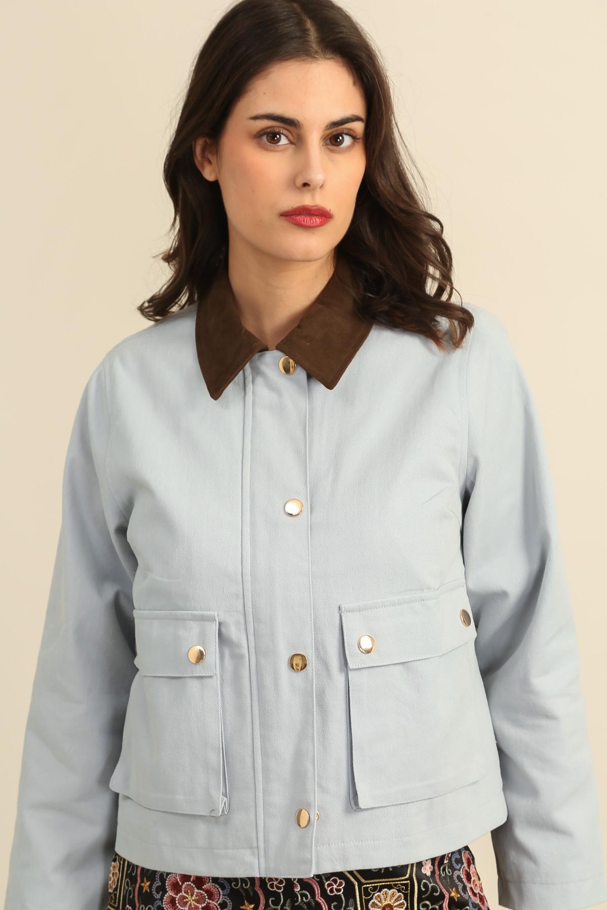 Vestes  Femme Blanc Daphnea 5988 #c Efashion Paris